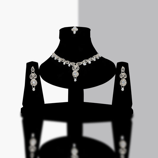 Shimmering Rhinestone Necklace