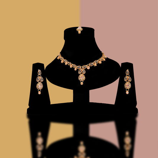 Shimmering Rhinestone Necklace