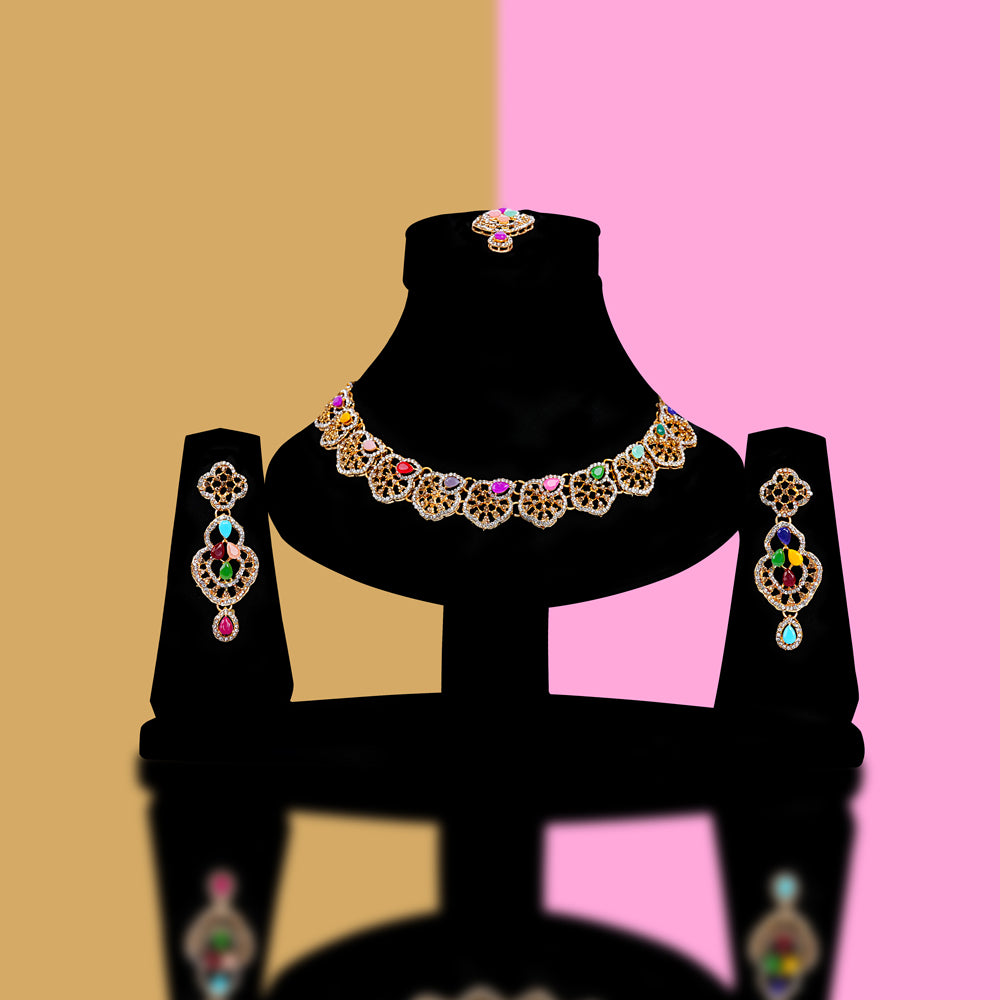 Elegant Friendly Antique Party Wear Necklace