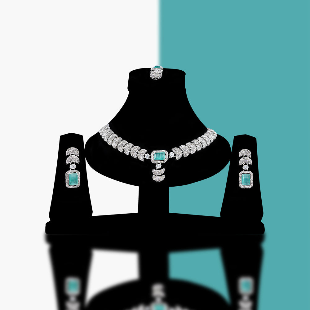 Regal Radiance Party Wear Necklace