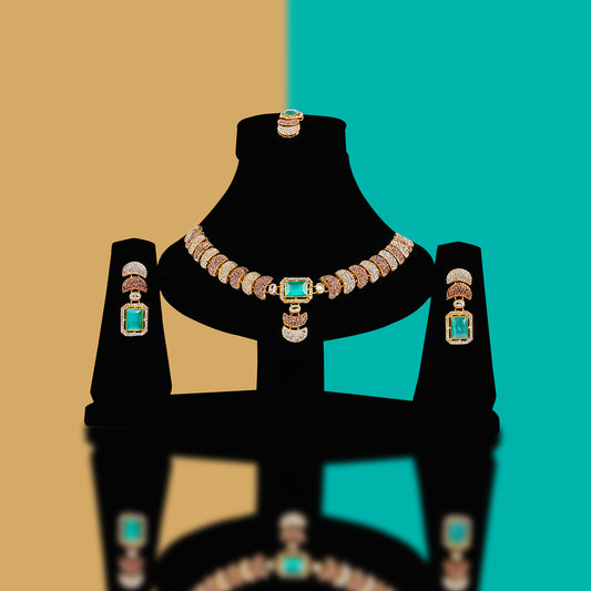 Regal Radiance Party Wear Necklace