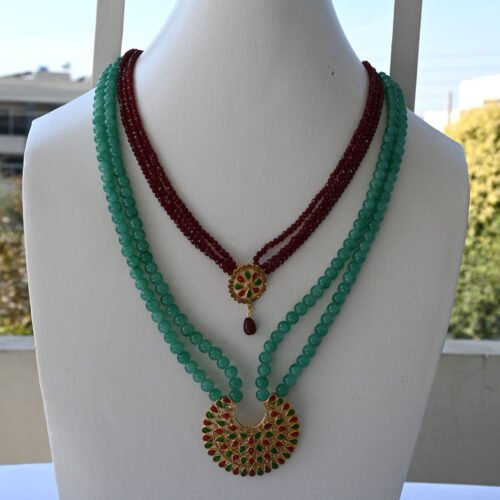 Monalisa Beads Doublet Mala