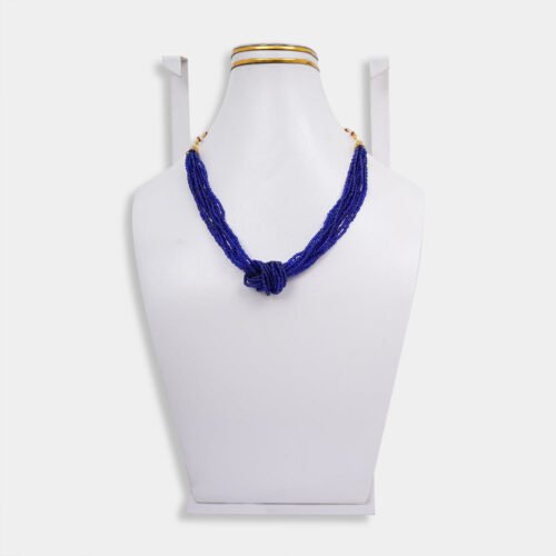 Vintage Tine Blue Beads Mala