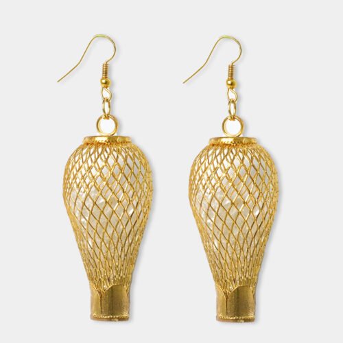 Lemp Brass Dangle Earrings