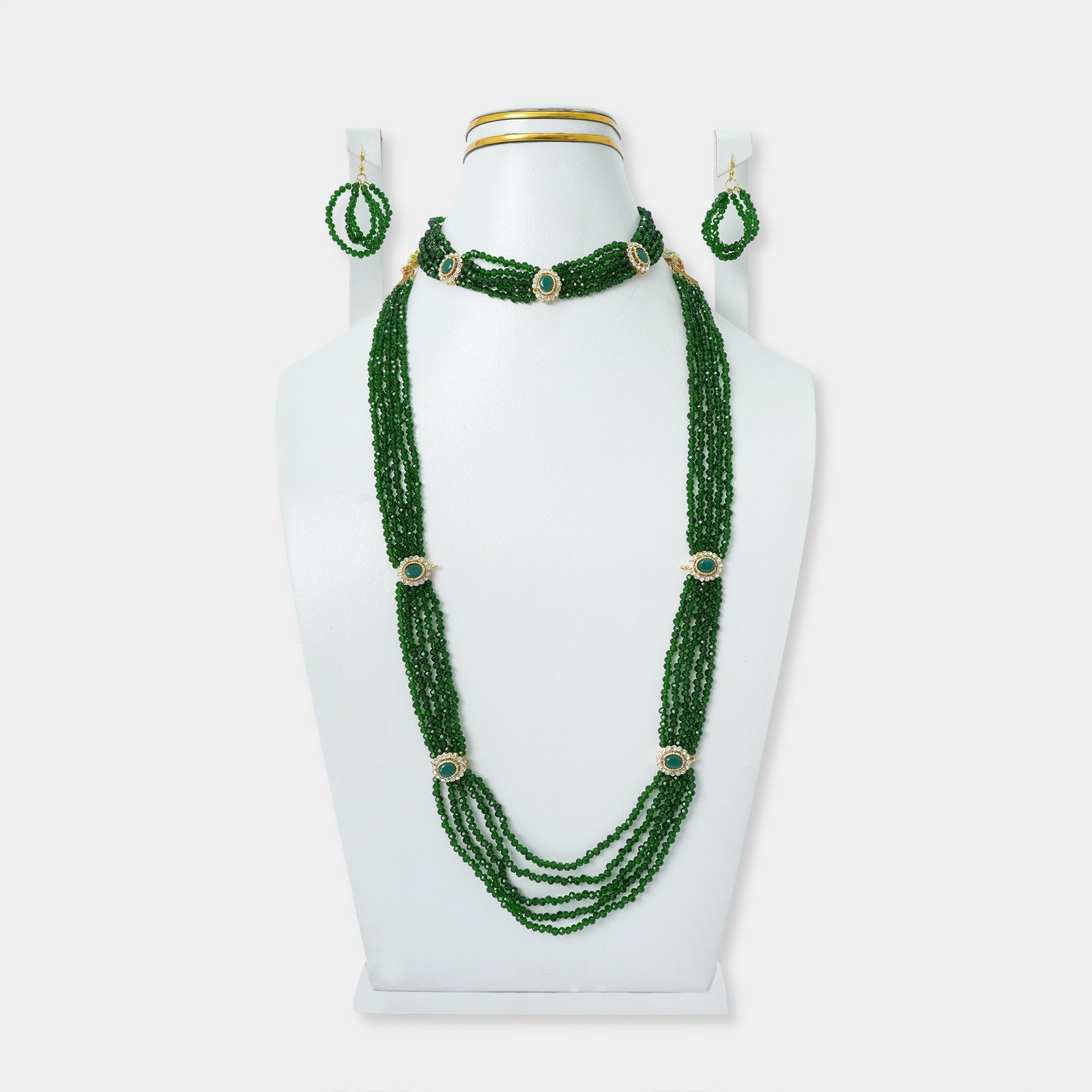 Victorian Poli Pearl Long Double Mala Set