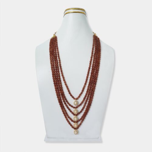 Emerald Sapphire Gemstone Mala