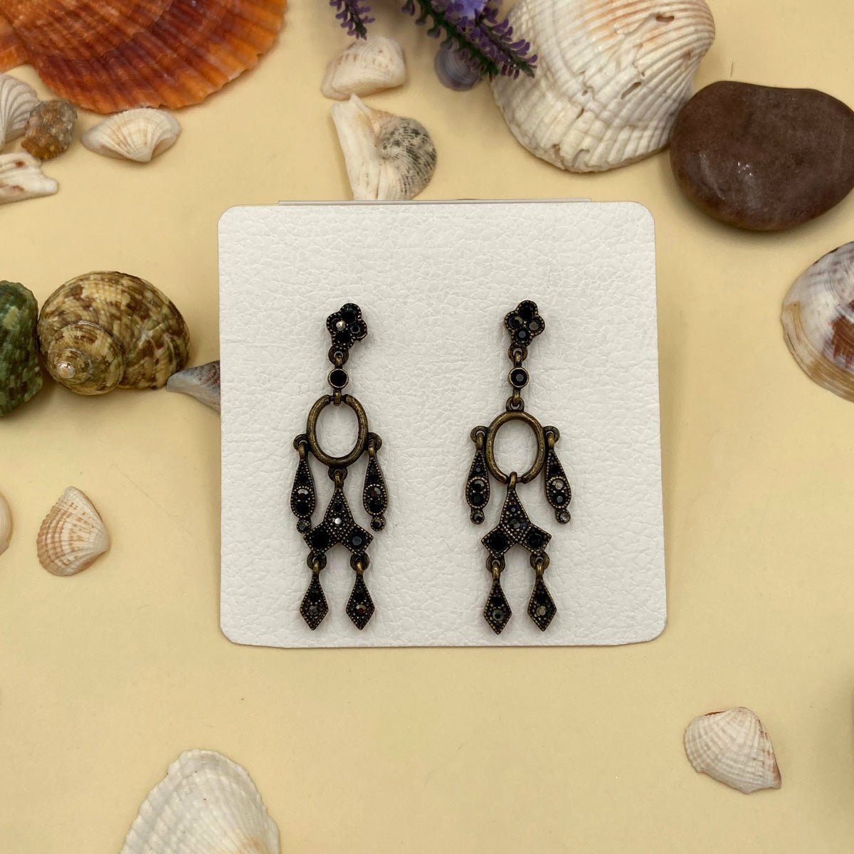 Drizzle Oxidised Earrings - Image 2
