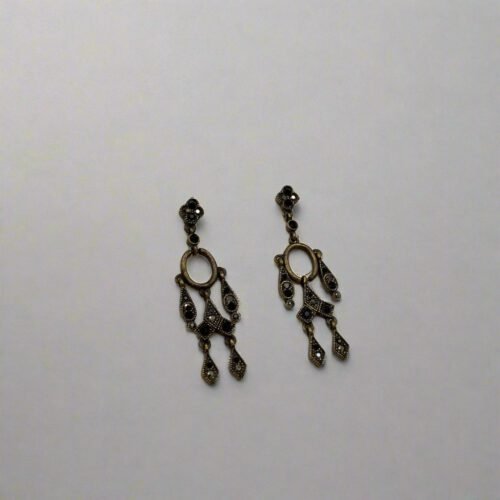 Drizzle Oxidised Earrings