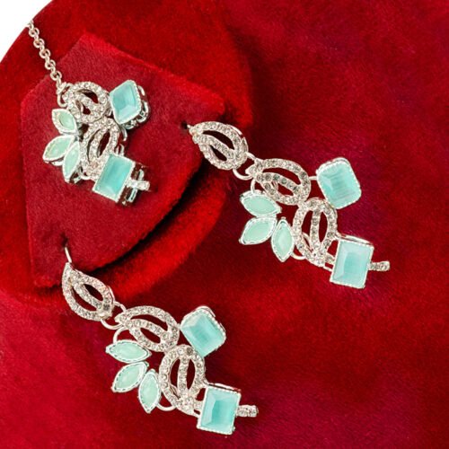 Heart Design Party Wear Turkish Necklace