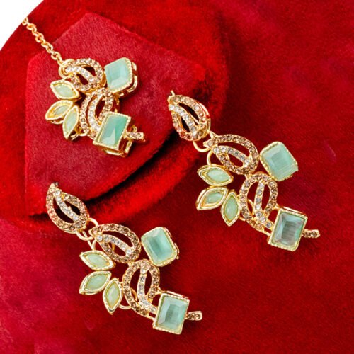 Heart Design Party Wear Turkish Necklace