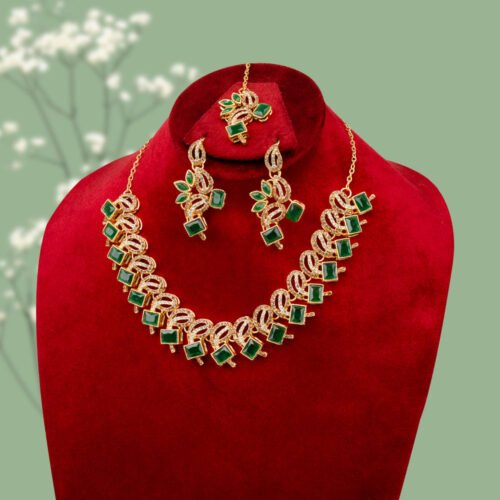 Heart Design Party Wear Turkish Necklace